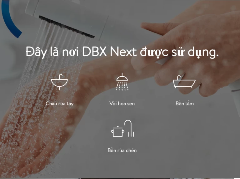 Máy nước nóng tức thì E-comfort DBX Next