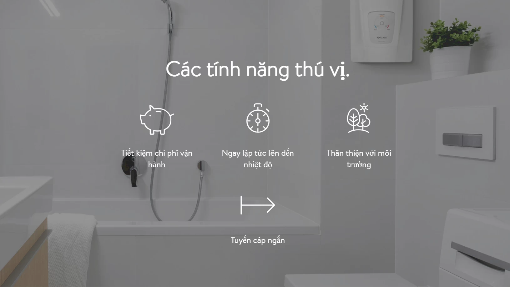 Máy nước nóng tức thì E-Comfort DLX Next