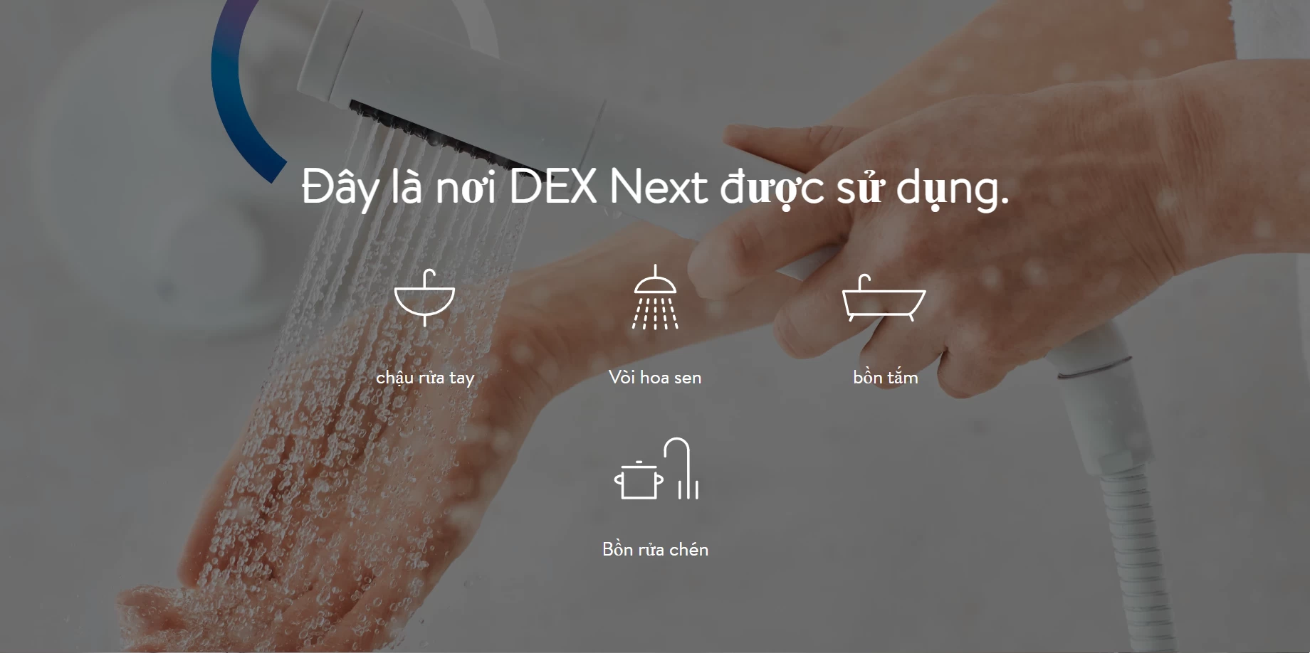Máy nước nóng tức thì E-Comfort DEX Next