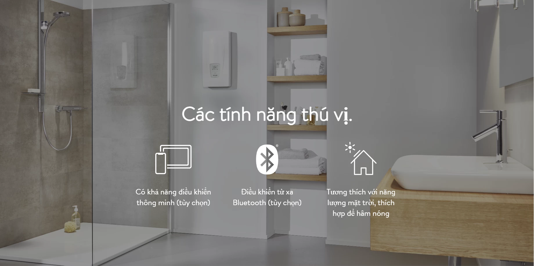 Máy nước nóng tức thì E-Comfort DEX Next