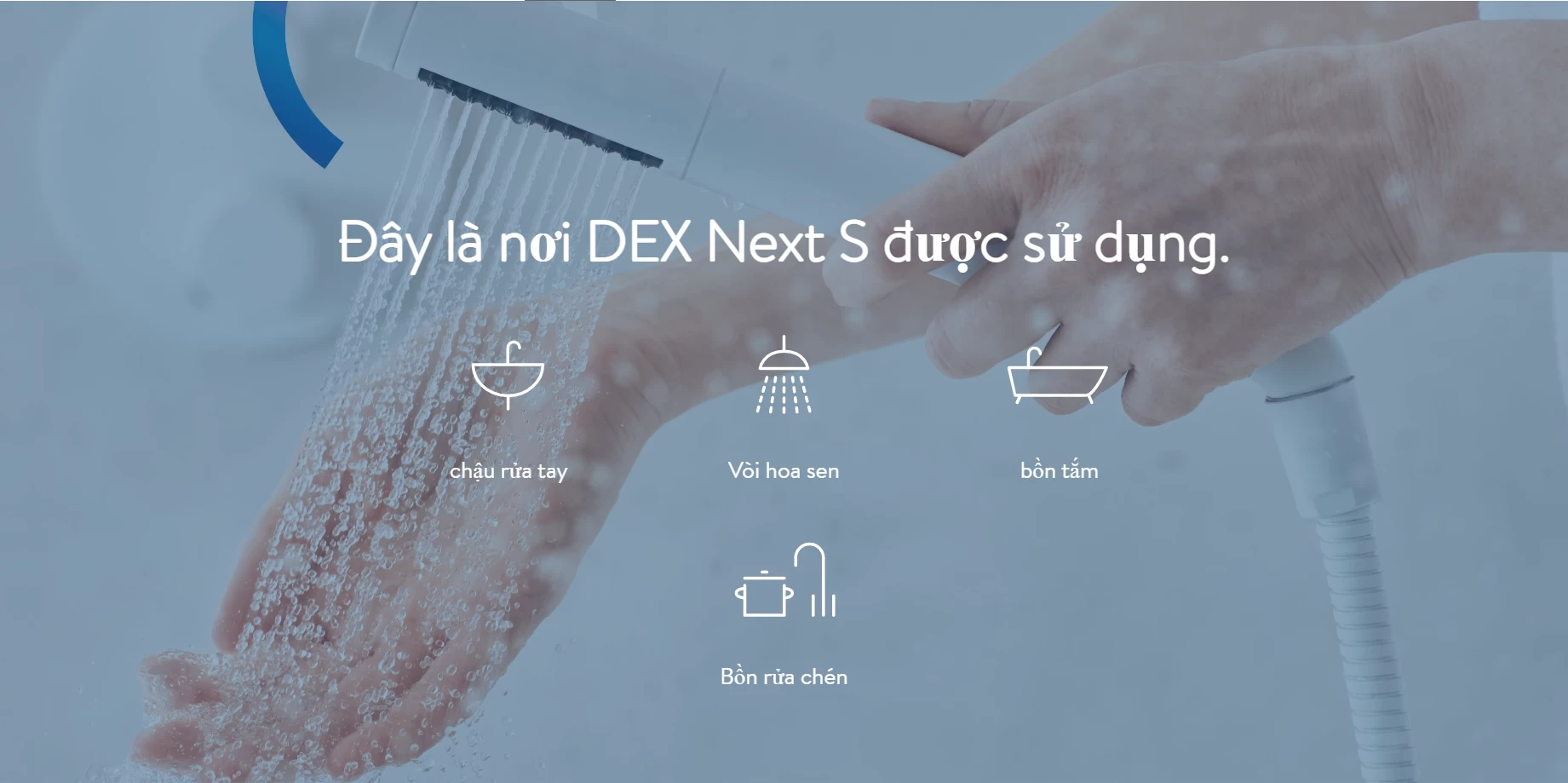 Máy nước nóng tức thì E-Comfort DEX Next S.