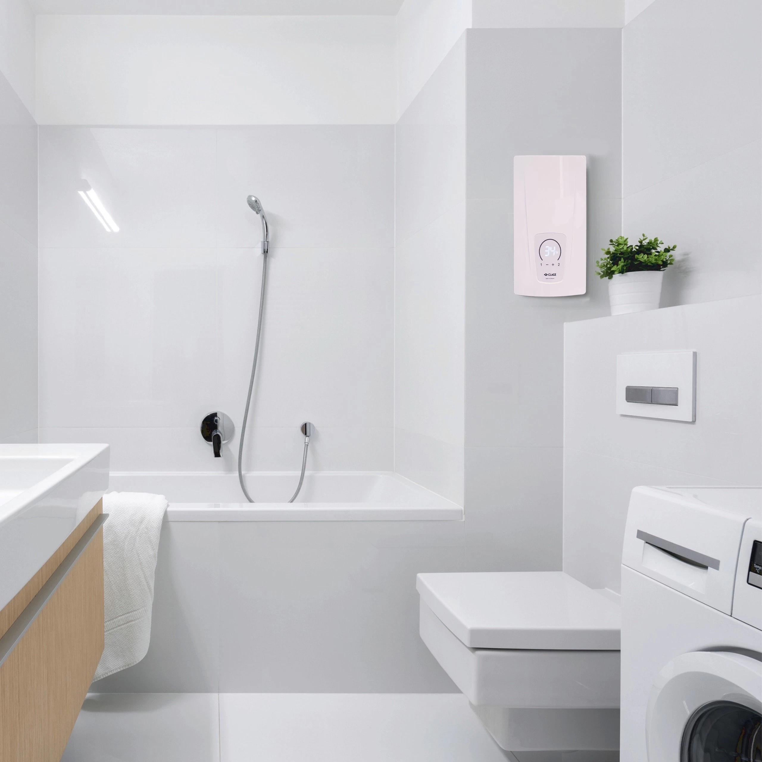 Máy làm nước nóng trực tiếp CLAGE CEX9 Plus